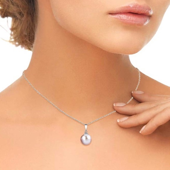 Pink Tahitian Pearl Necklace - Picture 6 of 6